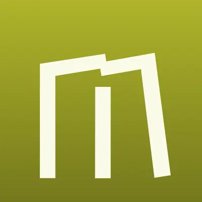 Магнит, сеть универсамов, лого-визитка