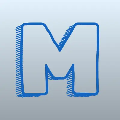 Магнит, универсам, лого-визитка